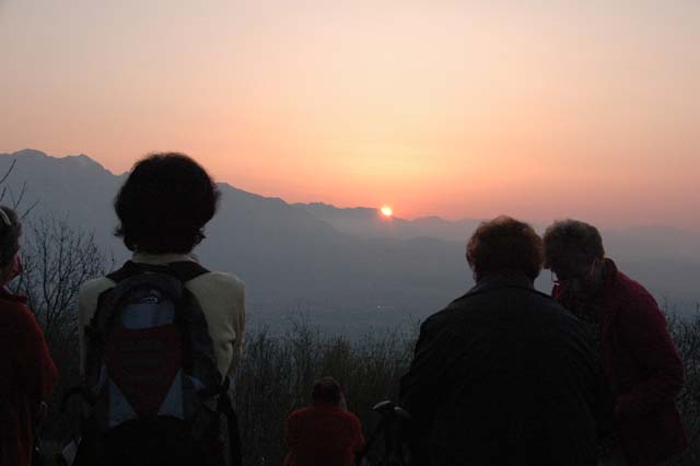 Il primo raggio di sole