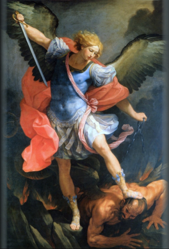 Guido Reni, L'arcangelo Michele schiaccia Satana Guido Reni, L'arcangelo Michele schiaccia Satana