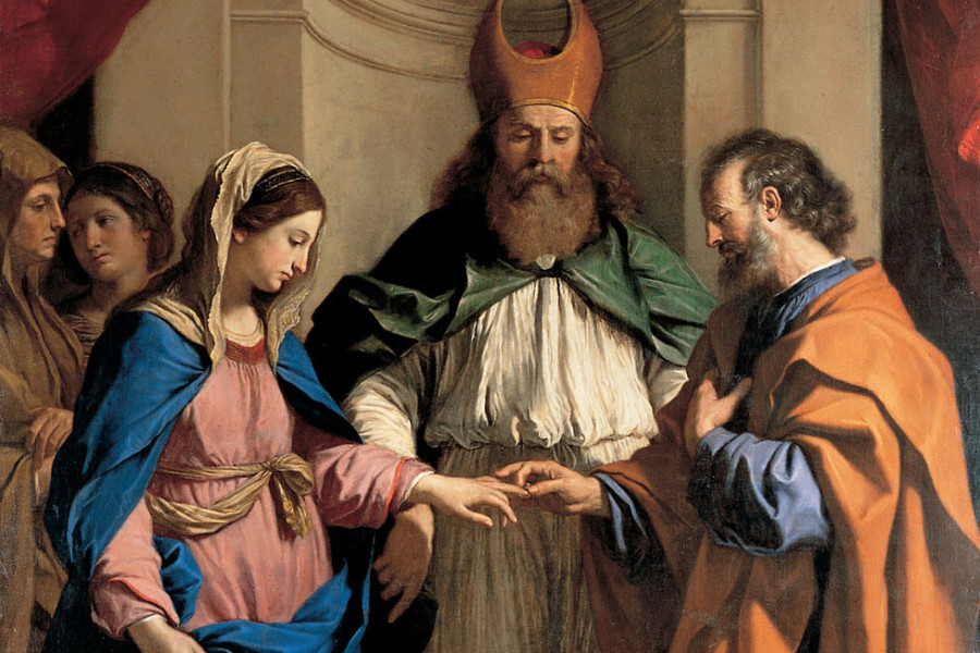 Guercino, Sposalizio della vergine