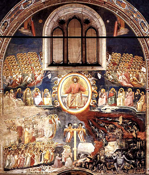 Giotto di Bondone, Giudizio universale, Cappella degli Scrovegni - Padova Giotto di Bondone, Giudizio universale, Cappella degli Scrovegni - Padova