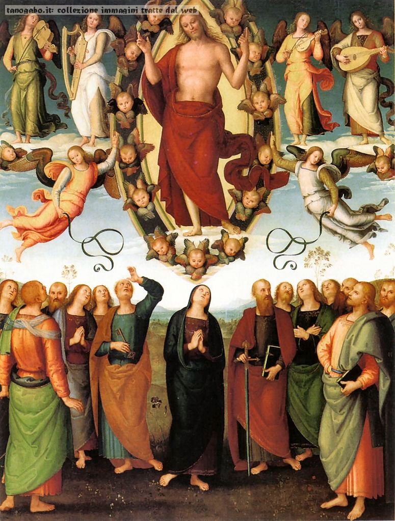 Pietro Perugino: Ascensione di Cristo Pietro Perugino: Ascensione di Cristo