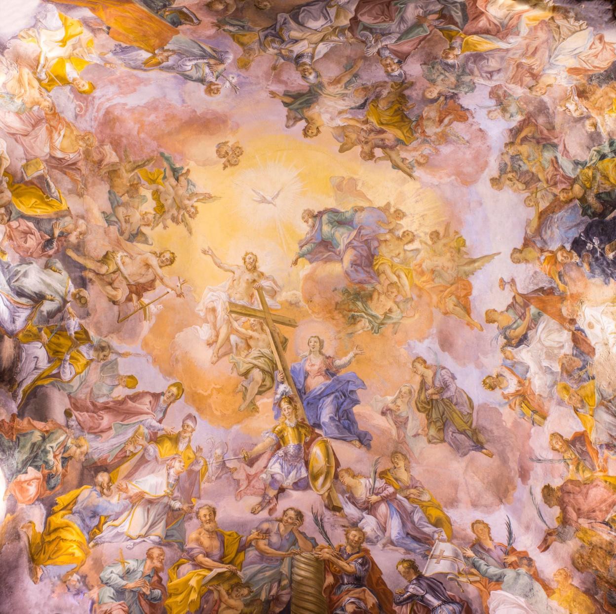 Gloria dei Santi Salernitani, Cappella del Tesoro della Cattedrale di Salerno